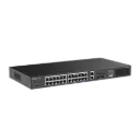 SWITCH DE RACK 10/100/1000 + UPLINK, ADM, POE 