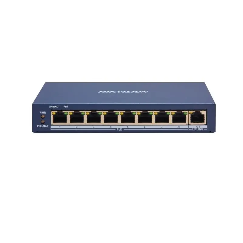 Conmutador POE inteligente Fast Ethernet de 8 puertos