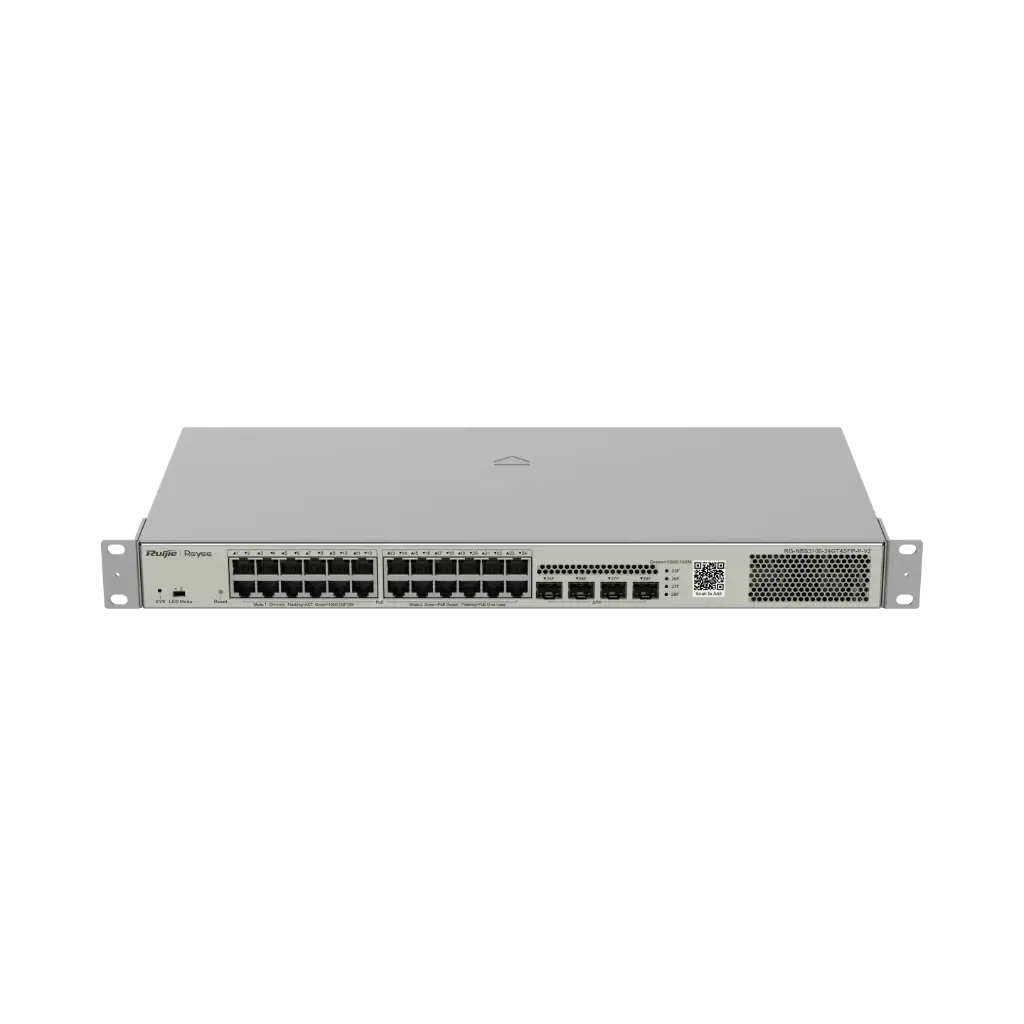 SWITCH DE RACK 10/100/1000 + UPLINK, ADM, POE 