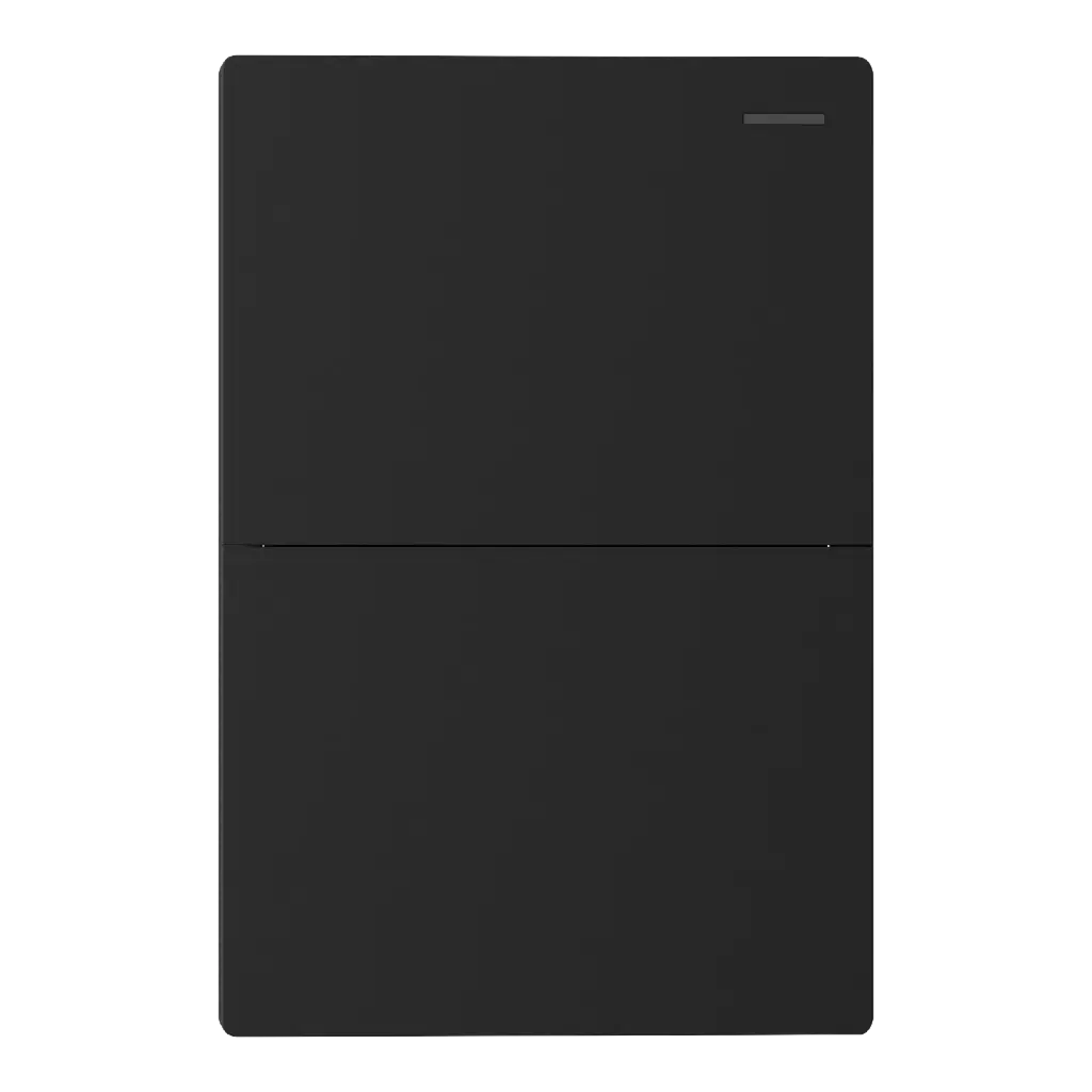 TECLA MILAN NEGRO MACROLED, 2 CANAL, 2 VIAS, AC 250V, 10A MAX. BASTIDOR METALICO