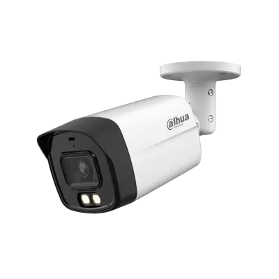 HAC Smart Dual Light Bullet 2MP IR:40M LF:2,8mm. Metálico y Plástico Mixto Built-in mic