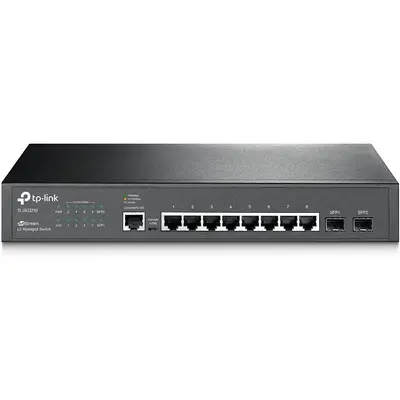 TP-Link Omada SG2008P Administrado L2/L2+ Gigabit Ethernet (10/100/1000) Energía sobre Ethernet (PoE) Negro. Omada 8-Port Gigabit Smart Switch with 4-Port PoE+