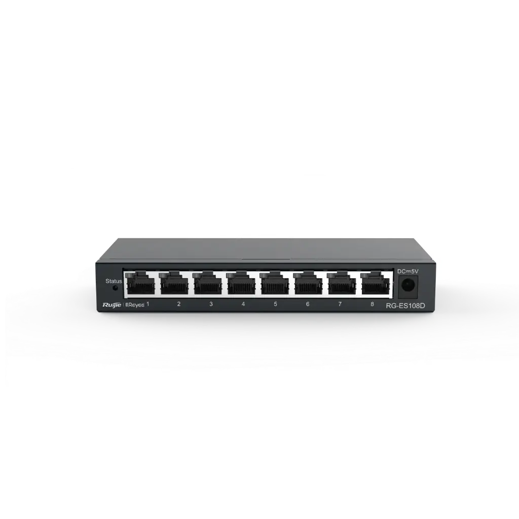 SWITCH DE ESCRITORIO 10/100, NO ADM, NO POE 