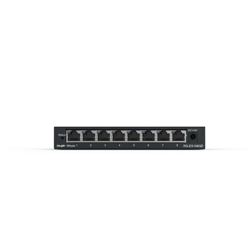 SWITCH DE ESCRITORIO 10/100/1000, NO ADM, NO POE 