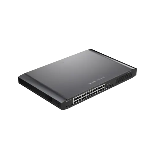 [RG-ES226GC-P] SWITCH DE RACK 10/100/1000 + UPLINK, ADM, POE 