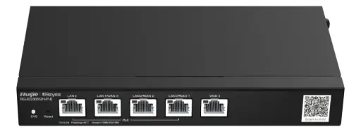 [RG-EG305GH-P-E] ROUTER ADMINISTRABLES, NO WIFI, POE 