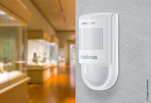 [IVP9000MW MASK] Sensor Doble PIR Cableado Tripletecnologia , angulo 110 grados 18 metros de alcance, deteccion look down, anti camuflaje y anti enmascaramiento.