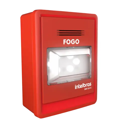 [SAV 521E] Sierna Audiovisual Direccionable, Instalacion 4 Hilos, tension de funcionamiento 12v/24v, Bajo consumo de corriente.