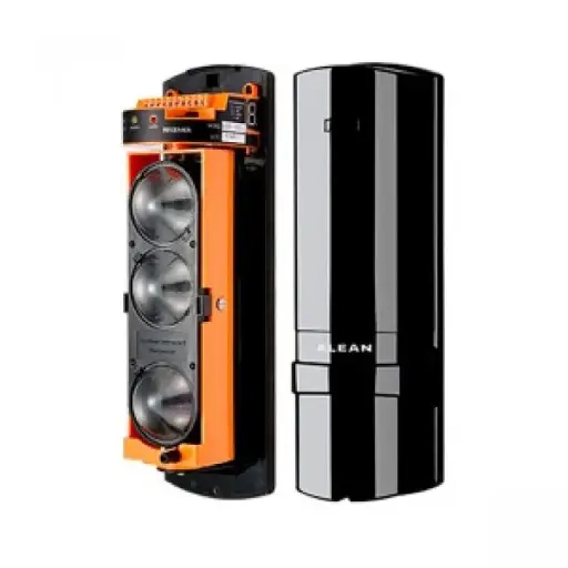 [ABE-100] Barrera infrarroja de exterior triple haz 100 mts.