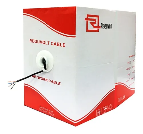 [RV-UTP-506] CABLE UTP CAT5E EXTERIOR CCA 305M DOBLE VAINA 