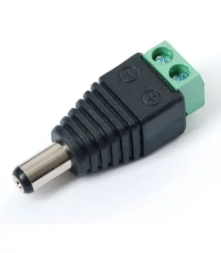 [PLUG-ALIM-M] FICHA PLUG ALIMENTACION CON BORNERA MACHO