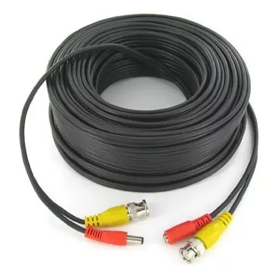 [CA18] ROLLO DE CABLE 18 MTS. BNC/BNC CON ALIMENTACION, IDEAL PARA KIT DE CCTV.