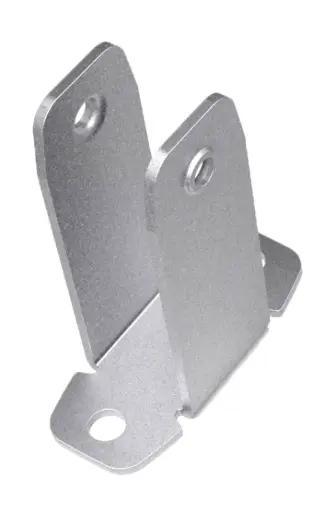 [EC-BV90] Base Varilla Fijación 90° Acero Inoxidable 1,9mm. con Anclajes