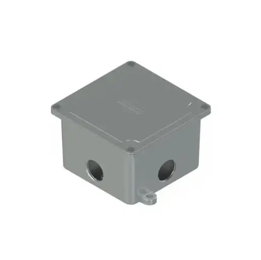 [CDT 10] CAJA ALUMINIO 100X100X68MM. 2F SP