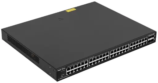 [RG-NBS3100-48GT4SFP-P] SWITCH DE RACK 10/100/1000 + UPLINK, ADM, POE 