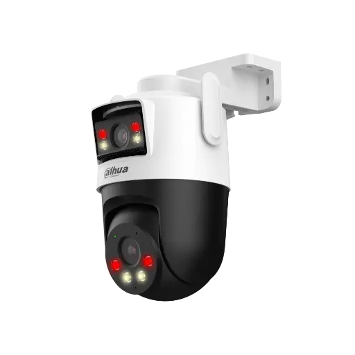 [P3D-3F-PV] DOMO PT DE 3 MP CON LENTE DUAL, LENTE FIJO DE 2,8 MM Y LENTE PT DE 6MM; IR DE 30 M, CMOS 1/2,8", IP66 Y AUDIO 