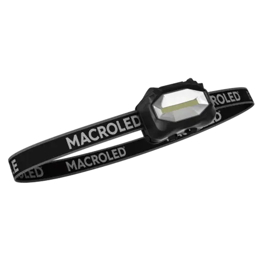 [LMFP-120-3AAA] LINTERNA FRONTAL PRO 3W LED COB 120 LUMENES 