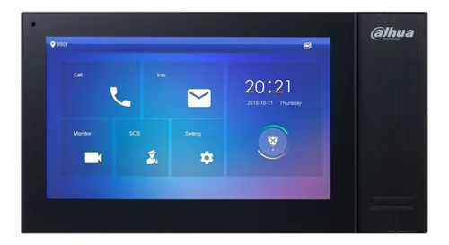 [VTH2421FW-P] Pantalla Interna IP Plástica 7 Pulgadas Soporta POE Tarjeta SD de 8 GB incorporada Blanco