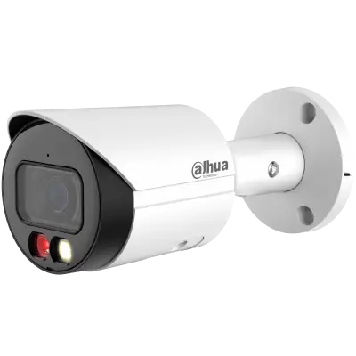 [IPC-HFW2449SP-S-IL-0280B] IPC Bullet 4MP IR:30M LF:2,8mm. WDR Metálico Soporta Tarjeta 256G Smart Dual Light Built in mic SMD plus IVS (Perimeter Protection)