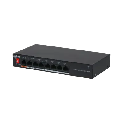 [PFS3008-8GT-60-V2] Switch Desktop 4P:PoE/GBE 4P:GBE