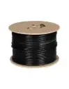 CABLE FTP 305MTS 0,50MM CAT5E DOBLE VAINA PVC NEGRA EXTERIOR 100% COBRE