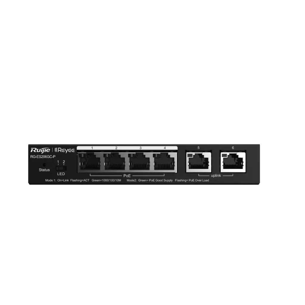 SWITCH DE ESCRITORIO 10/100/1000, ADM, POE 