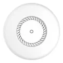 cAP ac Dual-band 2.4 / 5GHz wireless access point for mounting on a ceiling or wall with two Gigabit Ethernet ports (one with PoE output), 802.11ac support and IPsec hardware encryption support