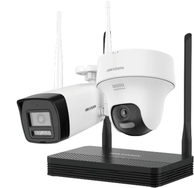 EasyLink - 1x Pan-tilt interior 2mpx + 1x bullet exterior 2mpx
