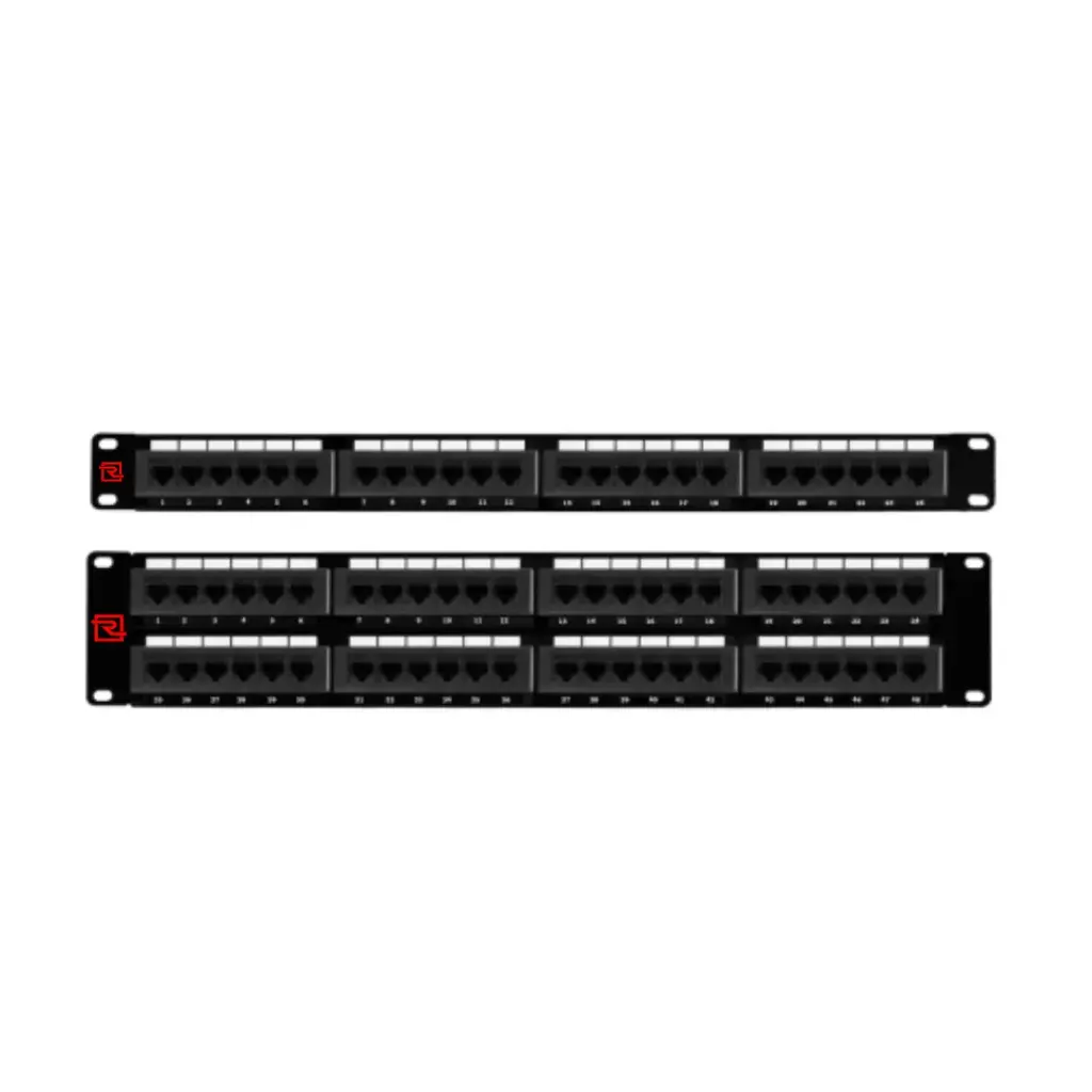 Patchpanel 24P RJ45 Cat6