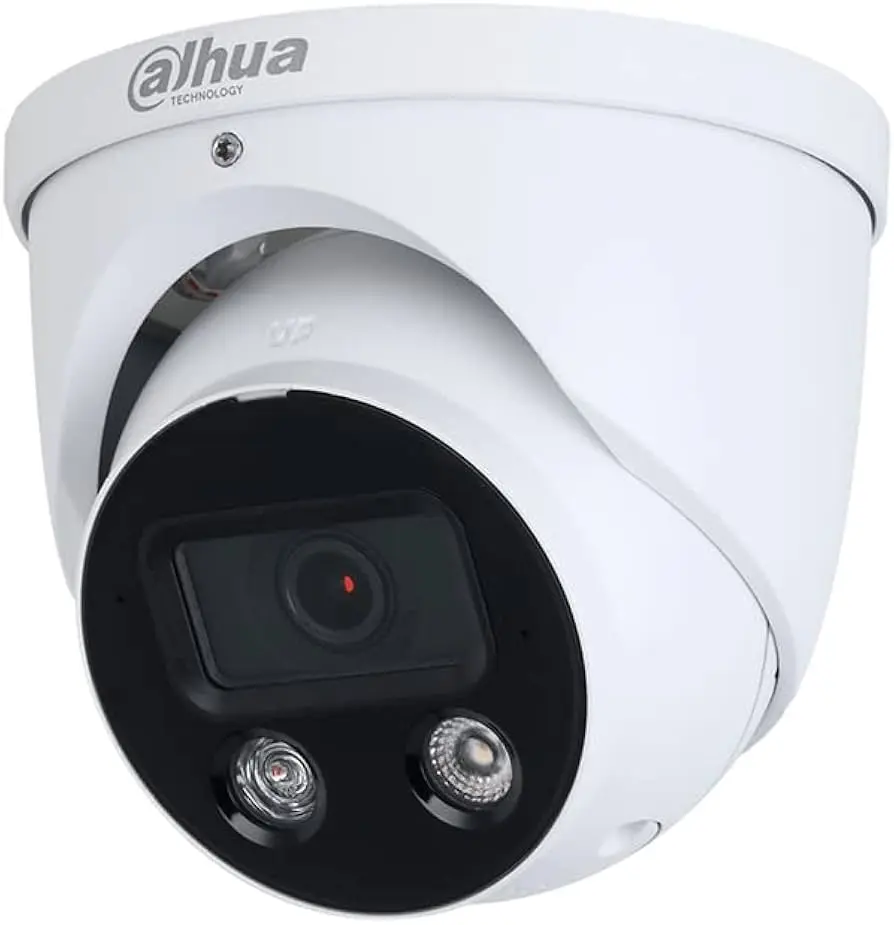 DOMO EYEBALL WIZSENSE DE DISUASIÓN DE 2 MP CON IR 30 M, CMOS 1/2,8`, LENTE FIJO DE 2,8 MM, IP67, POE, CON AUDIO 