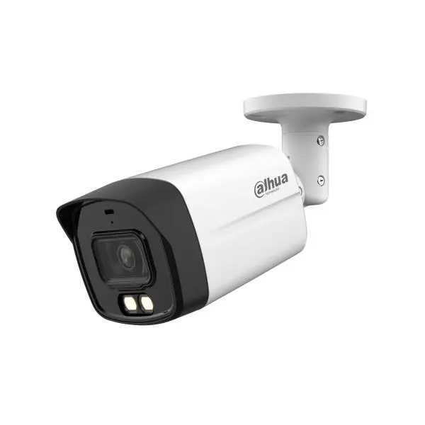 HAC Smart Dual Light Bullet 2MP IR:40M LF:3,6mm. Metálico y Plástico Mixto Built-in mic