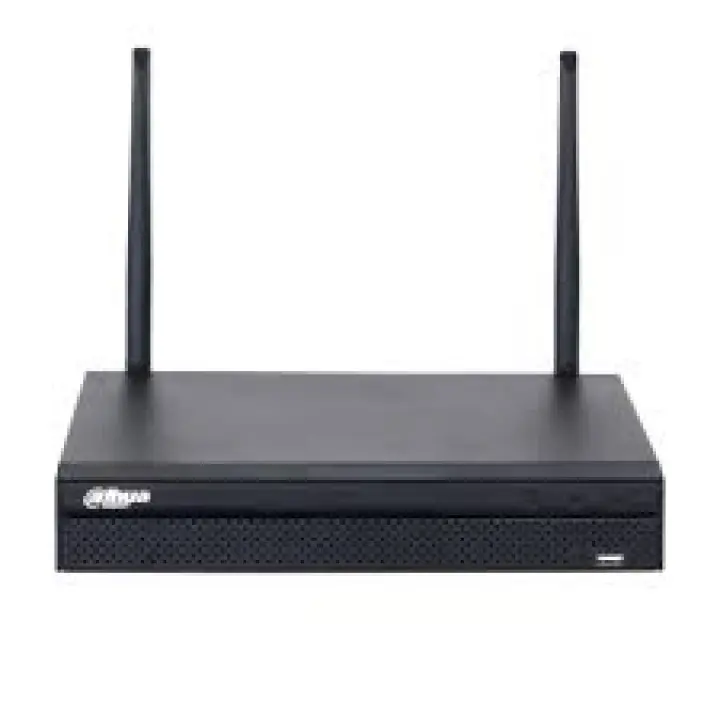 NVR de 4canales WIFI; Soporta 1 HDD; Smart H.265+; 4-channel 1080p@30 fps decodificación