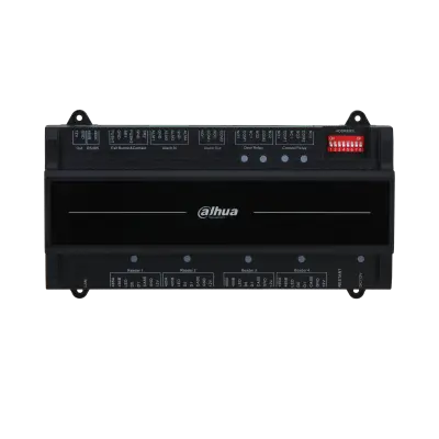 2 Door 2 way Access Controller RS-485 Wiegand26&34 PoE Plástico