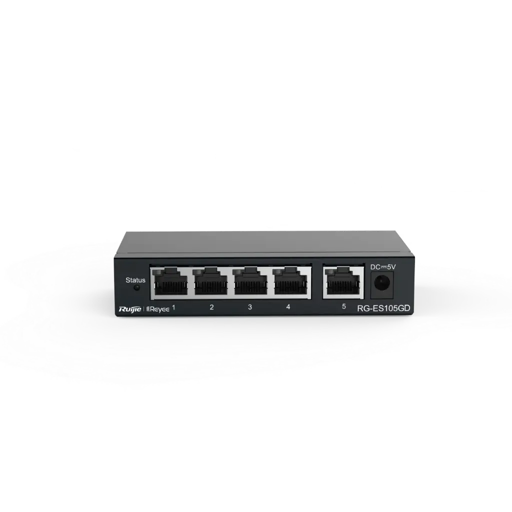 SWITCH DE ESCRITORIO 10/100/1000, NO ADM, NO POE 