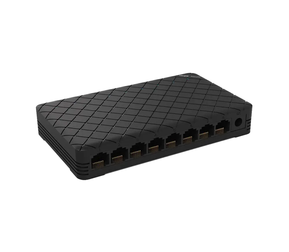 SWITCH DE ESCRITORIO 10/100, NO ADM, NO POE 