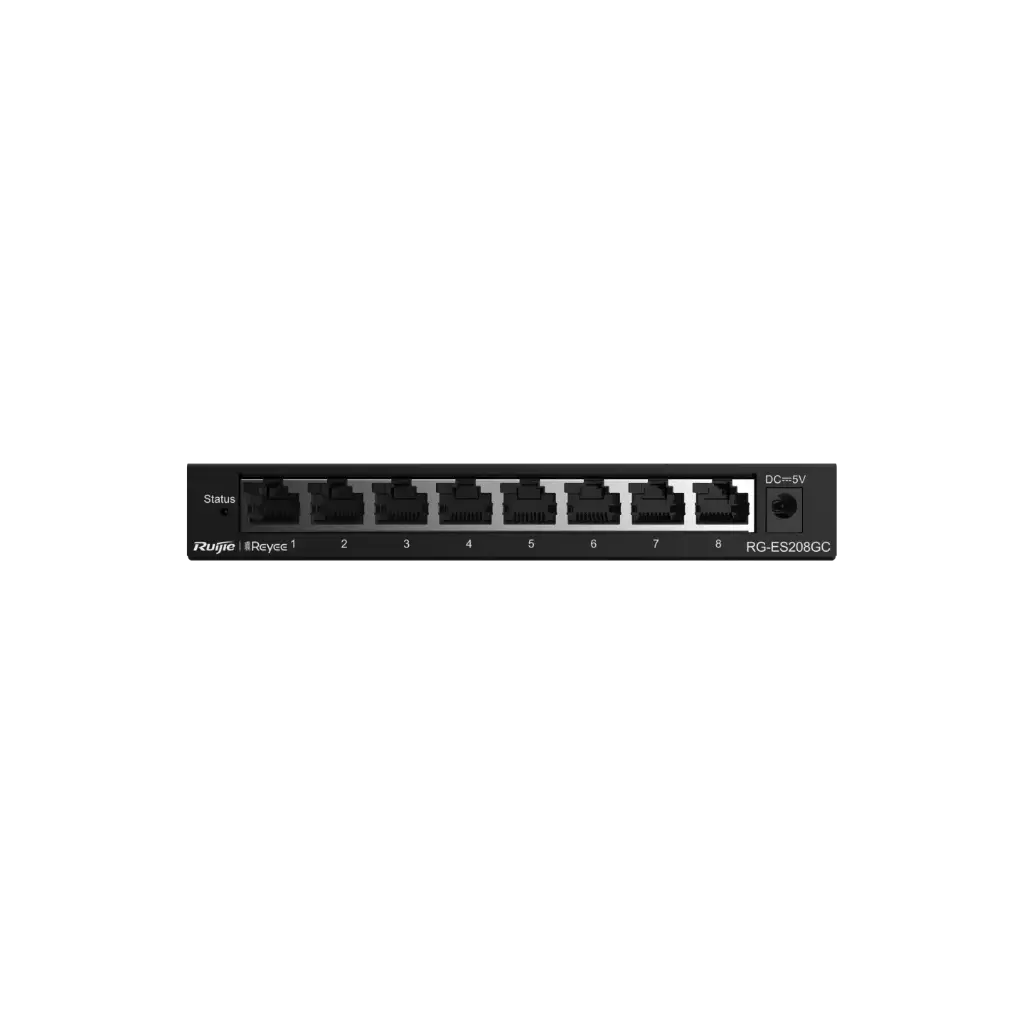 SWITCH DE ESCRITORIO 10/100/1000, ADM, NO POE 
