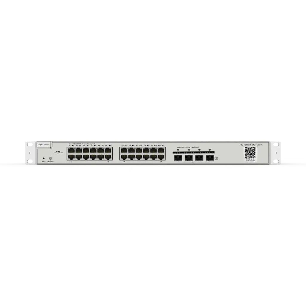 SWITCH DE RACK 10/100/1000 + UPLINK, ADM, POE 