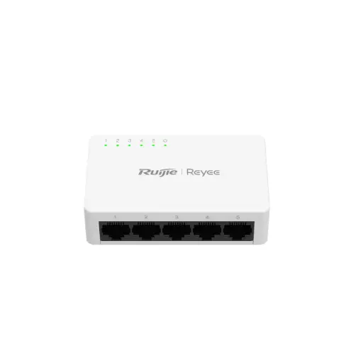 [RG-ES05F] SWITCH DE ESCRITORIO 10/100, NO ADM, NO POE 