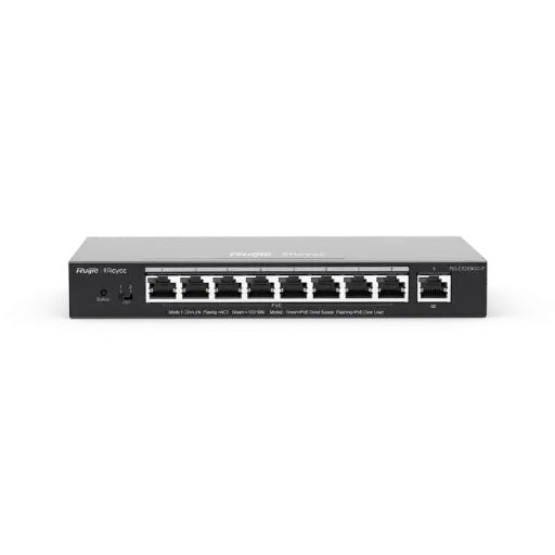 [RG-ES209GC-P] SWITCH DE ESCRITORIO 10/100/1000, ADM, POE 