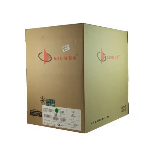 [9C6M4-E2-RXA] SIEMON Cable UTP Cat6 CM AWG24 100% Cobre (gris)