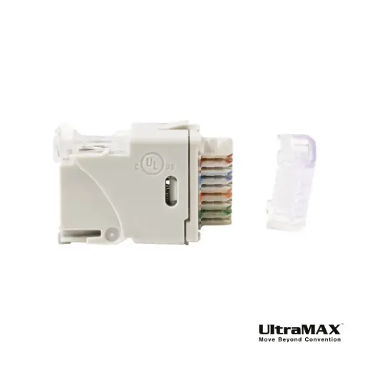 [U6-H02NB] Jack Cat6 Híbrido T568A/B
