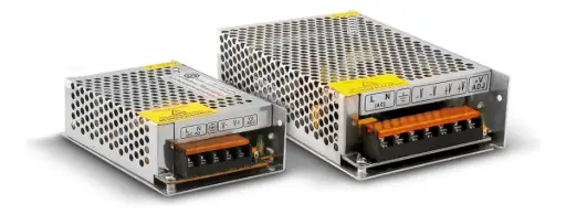 [F12V-30A-M] FUENTE SWITCHING 12VDC | 30A IDEAL PARA ALIMENTAR VARIAS CAMARAS (GABINETE ALUMINIO CON BORNERA)
