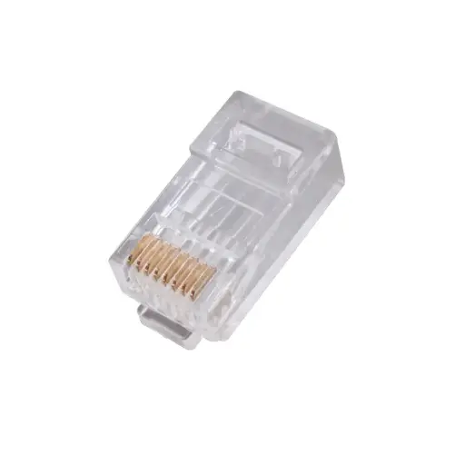 [RV-PLUG-6] Conector Plug RJ45 Cat6 (Bolsa x100u.)