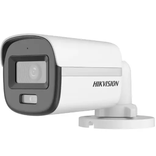 [DS-2CE10DF0T-PF(2.8mm)] 2M CMOS Sensor, Outdoor Bullet,0.001Lux/F1.0,0 Lux with white Light,20m,3D DNR,12 VDC,OSD IP67
