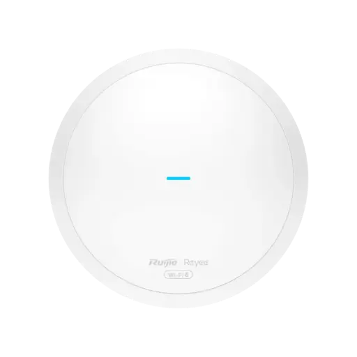 [RG-RAP62] Administrable - Acces Point -Interior - Montaje pared/techo - Wi-Fi 6 (IEEE 802.11ax) - Alcance Wi-Fi 125m2 -  Wave 2 - 2x2 MIMO -  Max velocidad 1774 Mbps - 2.4GHz: 573 Mbps - 5GHz: 1201 Mbps - Ganancia de antena 2.4 GHz: 3.13 dBi 5 GHz: 4.58 dBi - IP41