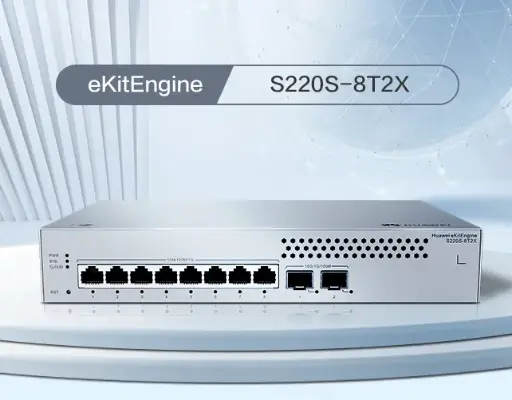 [S220S-8T2X] Switch L2 8x1Gbps 2xSFP+ (10Gbps)