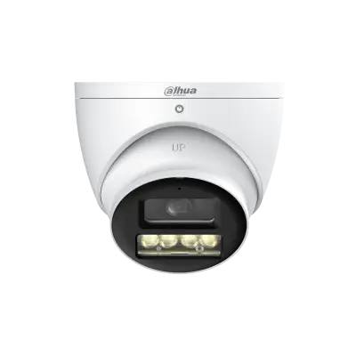 [HAC-HDW1500TLMP-IL-A-0280B-S2] HAC Smart Dual Light Turret 5MP IR:20M LF:2,8mm. Metálico Built-in mic