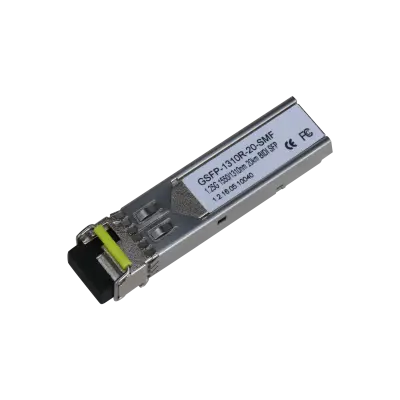[GSFP-1310R-20-SMF] Módulo SFP 1,25Gbps SM Tx1550nm Rx1310nm 20Km.