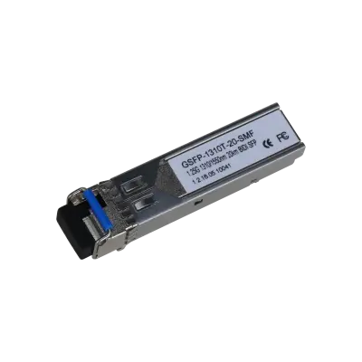 [GSFP-1310T-20-SMF] Módulo SFP 1,25Gbps SM Tx1310nm Rx1550nm 20Km.
